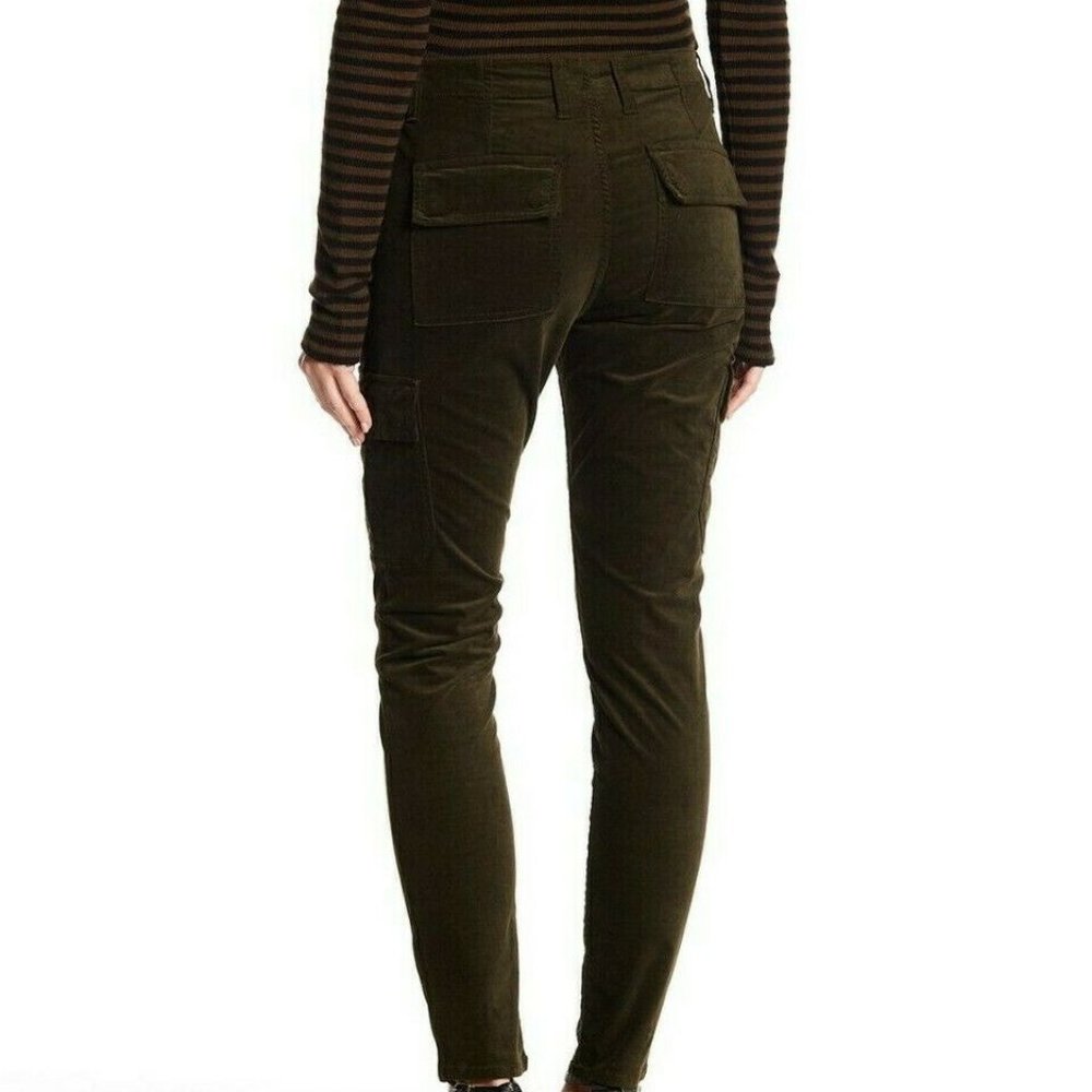 Green Vince Corduroy Skinny Cargo Pants (NWT) - Picture 3 of 3